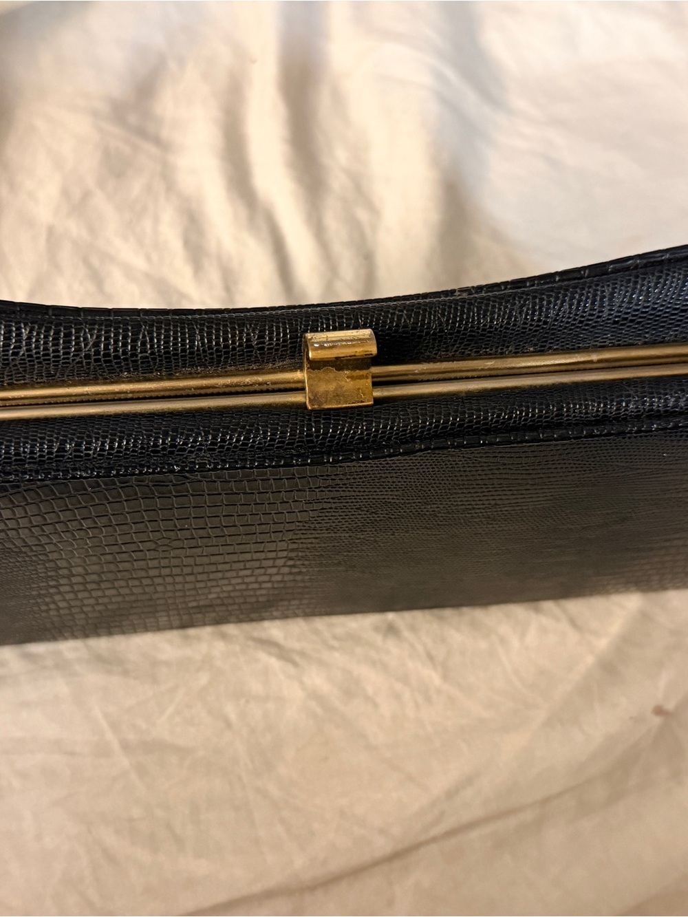 Vintage Leather Clutch